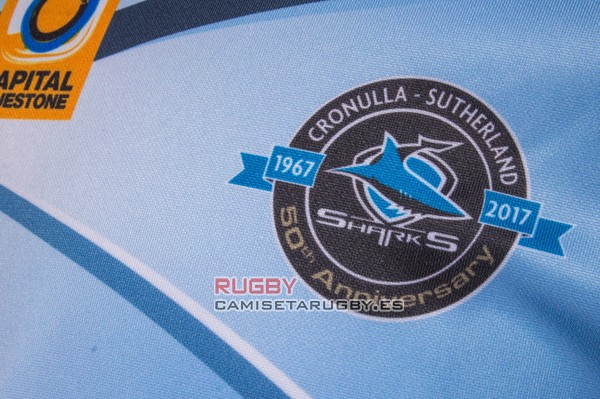 Camiseta de Cronulla Sharks Auckland 9s Rugby 2017 